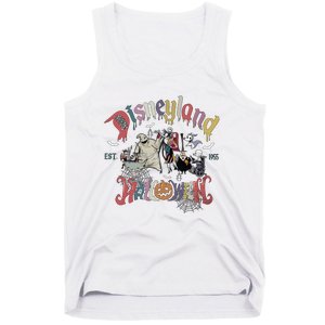 Oogie Boogie Lock Shock Barrel Halloween EST 1995 Tank Top