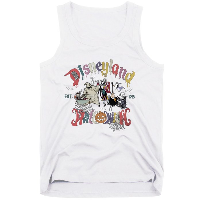 Oogie Boogie Lock Shock Barrel Halloween EST 1995 Tank Top