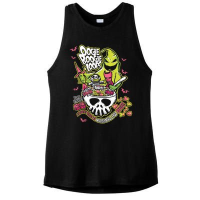 Oogie Boogie Loops My Bugs My Marshmallow Bugs Funny Design Ladies PosiCharge Tri-Blend Wicking Tank