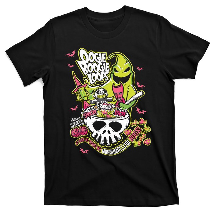 Oogie Boogie Loops My Bugs My Marshmallow Bugs Funny Design T-Shirt