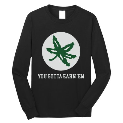 Ohio Buckeye Leaf Long Sleeve Shirt