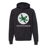 Ohio Buckeye Leaf Premium Hoodie