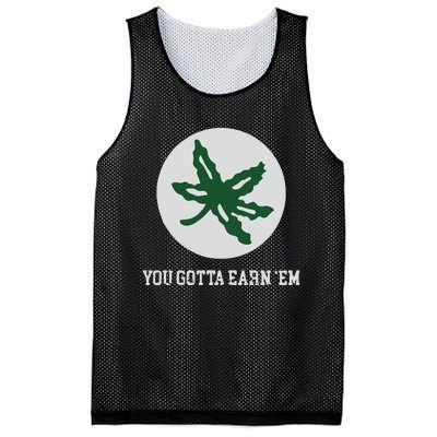 Ohio Buckeye Leaf Mesh Reversible Basketball Jersey Tank