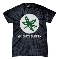 Ohio Buckeye Leaf Tie-Dye T-Shirt