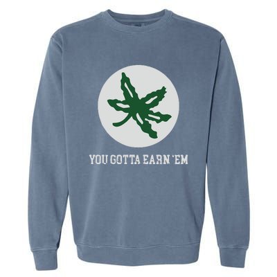 Ohio Buckeye Leaf Garment-Dyed Sweatshirt