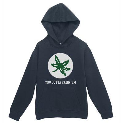 Ohio Buckeye Leaf Urban Pullover Hoodie