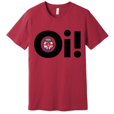 Oi! Black Letters Premium T-Shirt