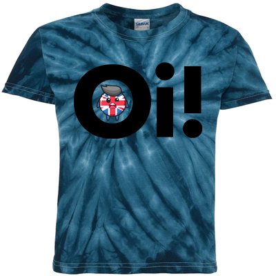 Oi! Black Letters Kids Tie-Dye T-Shirt