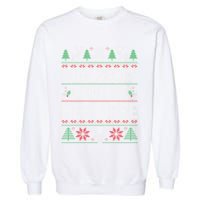 Omg Becky Look at Her Tree Funny Ugly Christmas Sweater  Garment-Dyed Sweatshirt