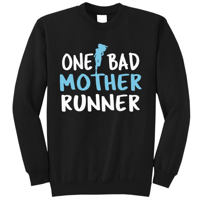 One Bad Mother Runner Mother's Day Marathon 5K Sweatshirt