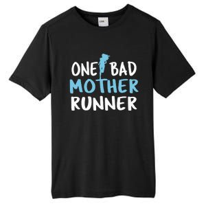 One Bad Mother Runner Mother's Day Marathon 5K Tall Fusion ChromaSoft Performance T-Shirt