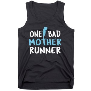 One Bad Mother Runner Mother's Day Marathon 5K Tank Top