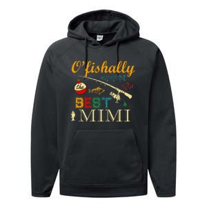 Ofishally Best Mimi Fishing Fisherman For Family Party Performance Fleece Hoodie