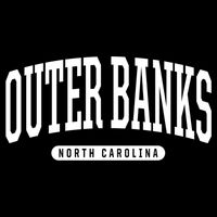 Outer Banks Meaningful Gift Cool Gift College University Style Nc Us Cooling Performance Long Sleeve Crew