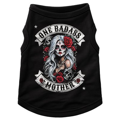 One Badass Mother Mom Stepmom Single Mom Mamma Mothers Day Doggie Tank