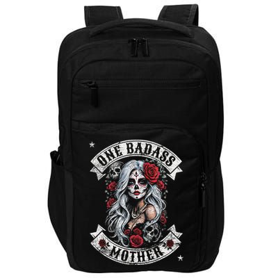 One Badass Mother Mom Stepmom Single Mom Mamma Mothers Day Impact Tech Backpack