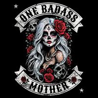 One Badass Mother Mom Stepmom Single Mom Mamma Mothers Day Tank Top
