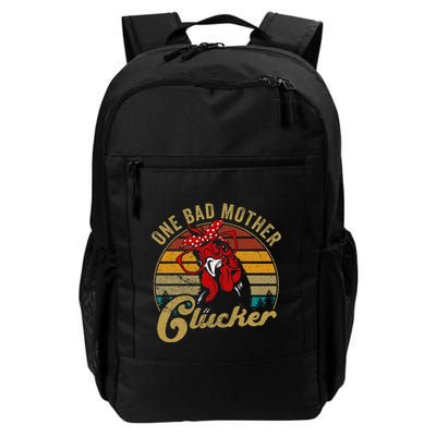 One Bad Mother Clucker Chicken Mom Mother Day Gift Women Backpack