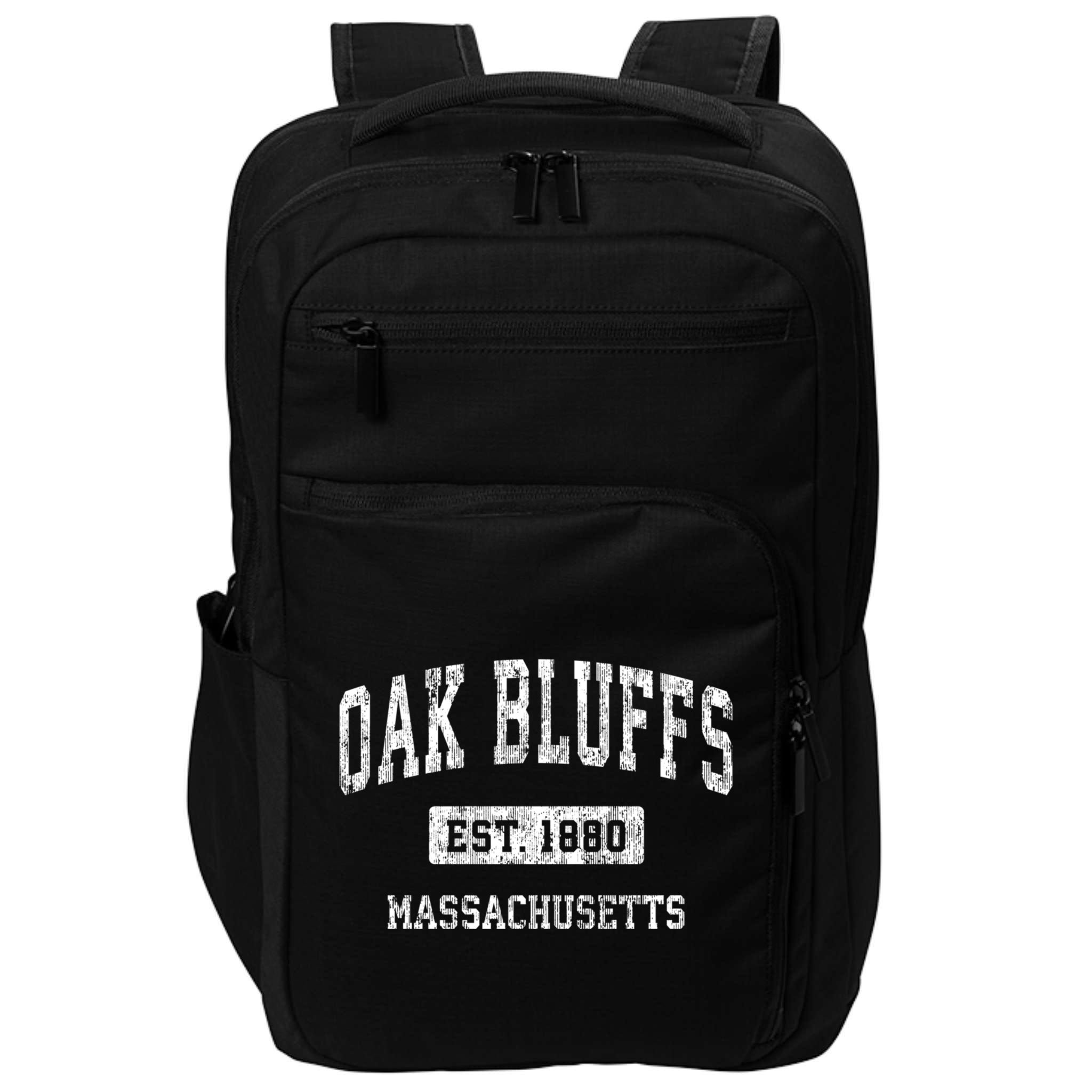 Oak Bluffs Massachusetts Ma Vintage Sports Established Impact Tech Backpack