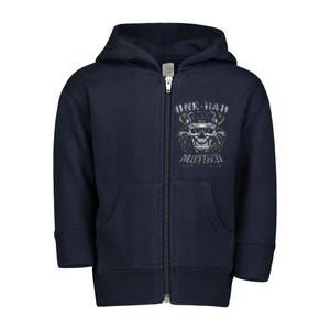 ONE BAD MOTHER FUCKER Toddler Zip Fleece Hoodie