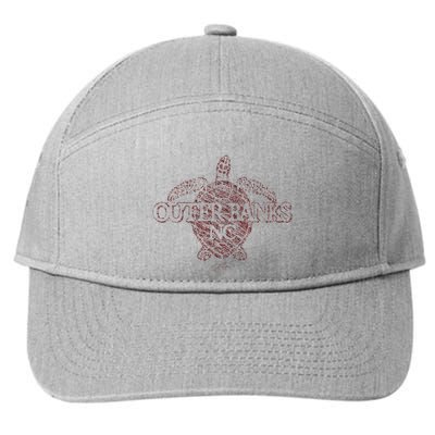 Outer B.A.N.K.S Nc Sea Turtle 7-Panel Snapback Hat