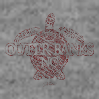 Outer B.A.N.K.S Nc Sea Turtle Tall Hoodie