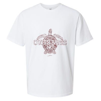Outer B.A.N.K.S Nc Sea Turtle Sueded Cloud Jersey T-Shirt