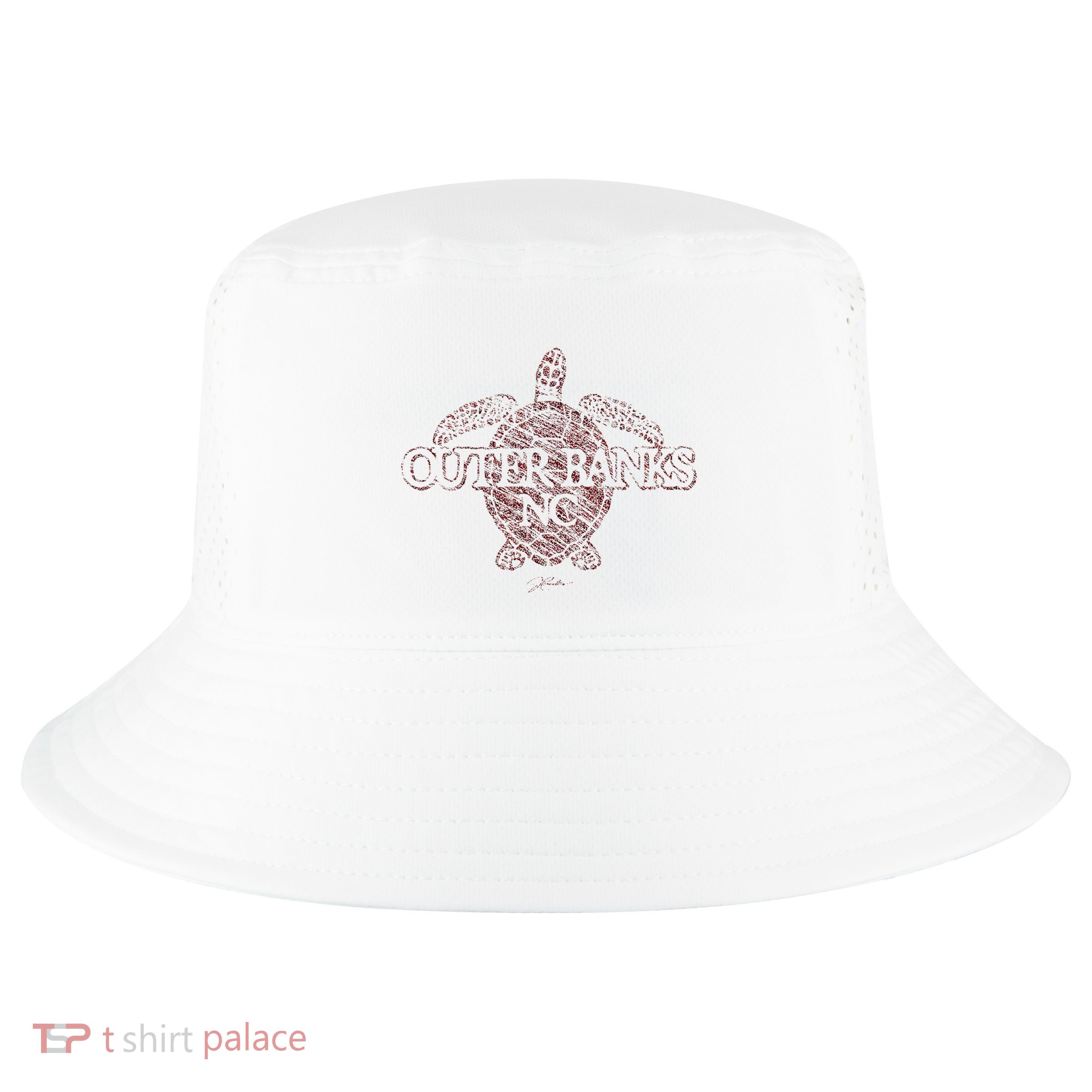 Outer B.A.N.K.S Nc Sea Turtle Cool Comfort Performance Bucket Hat