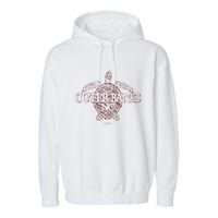 Outer B.A.N.K.S Nc Sea Turtle Garment-Dyed Fleece Hoodie