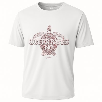 Outer B.A.N.K.S Nc Sea Turtle Performance Shirt