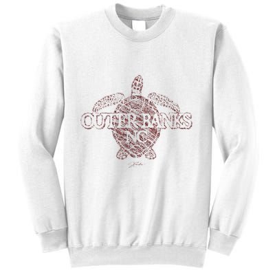 Outer B.A.N.K.S Nc Sea Turtle Sweatshirt