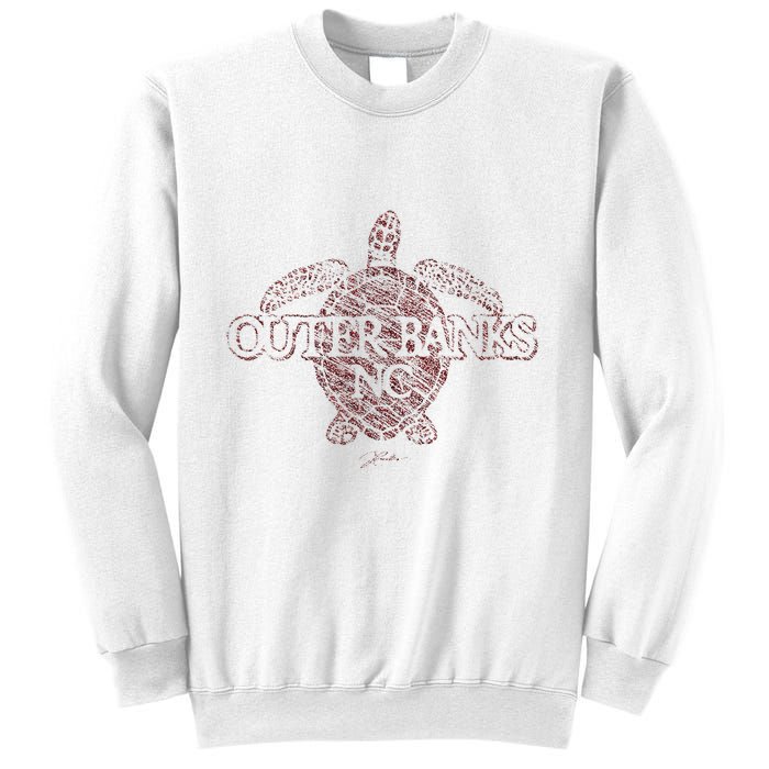 Outer B.A.N.K.S Nc Sea Turtle Sweatshirt