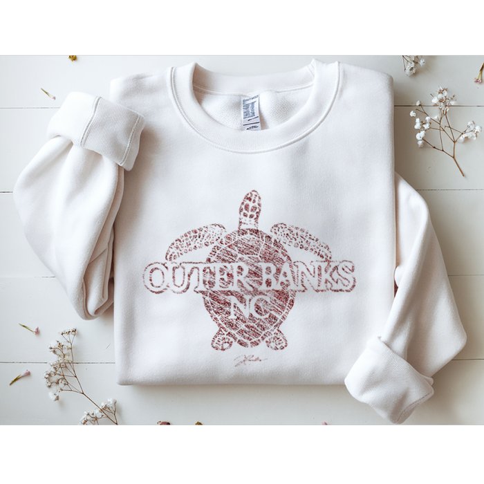 Outer B.A.N.K.S Nc Sea Turtle Sweatshirt