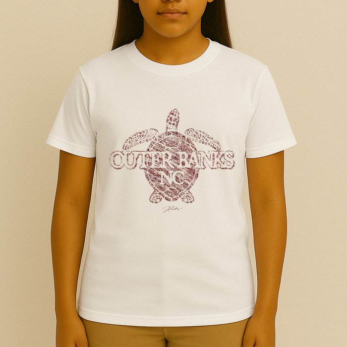 Outer B.A.N.K.S Nc Sea Turtle T-Shirt