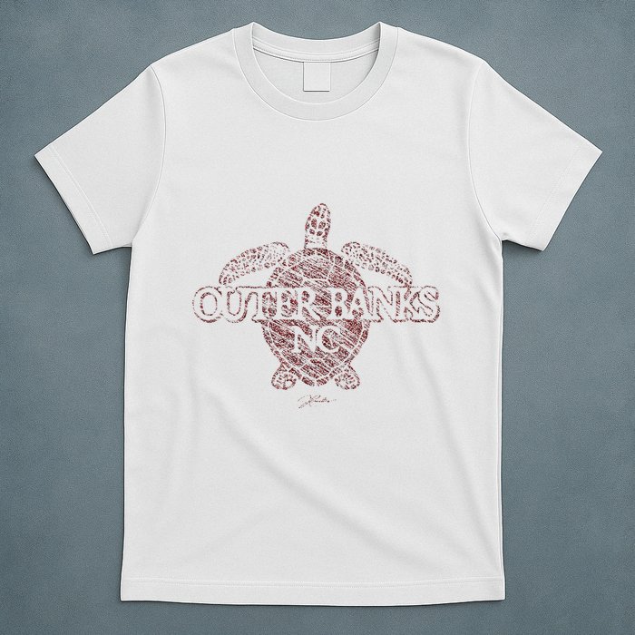Outer B.A.N.K.S Nc Sea Turtle T-Shirt