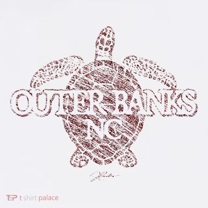 Outer B.A.N.K.S Nc Sea Turtle T-Shirt