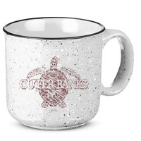 Outer B.A.N.K.S Nc Sea Turtle 15oz Campfire Ceramic Mug