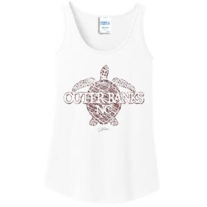 Outer B.A.N.K.S Nc Sea Turtle Ladies Essential Tank