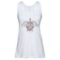 Outer B.A.N.K.S Nc Sea Turtle Ladies Essential Flowy Tank