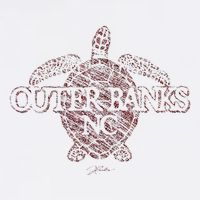Outer B.A.N.K.S Nc Sea Turtle Flatbill Hat