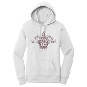 Outer B.A.N.K.S Nc Sea Turtle Women's Pullover Hoodie