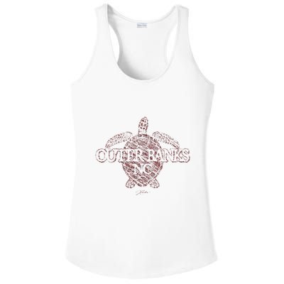 Outer B.A.N.K.S Nc Sea Turtle Ladies PosiCharge Competitor Racerback Tank