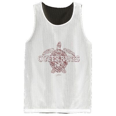 Outer B.A.N.K.S Nc Sea Turtle Mesh Reversible Basketball Jersey Tank