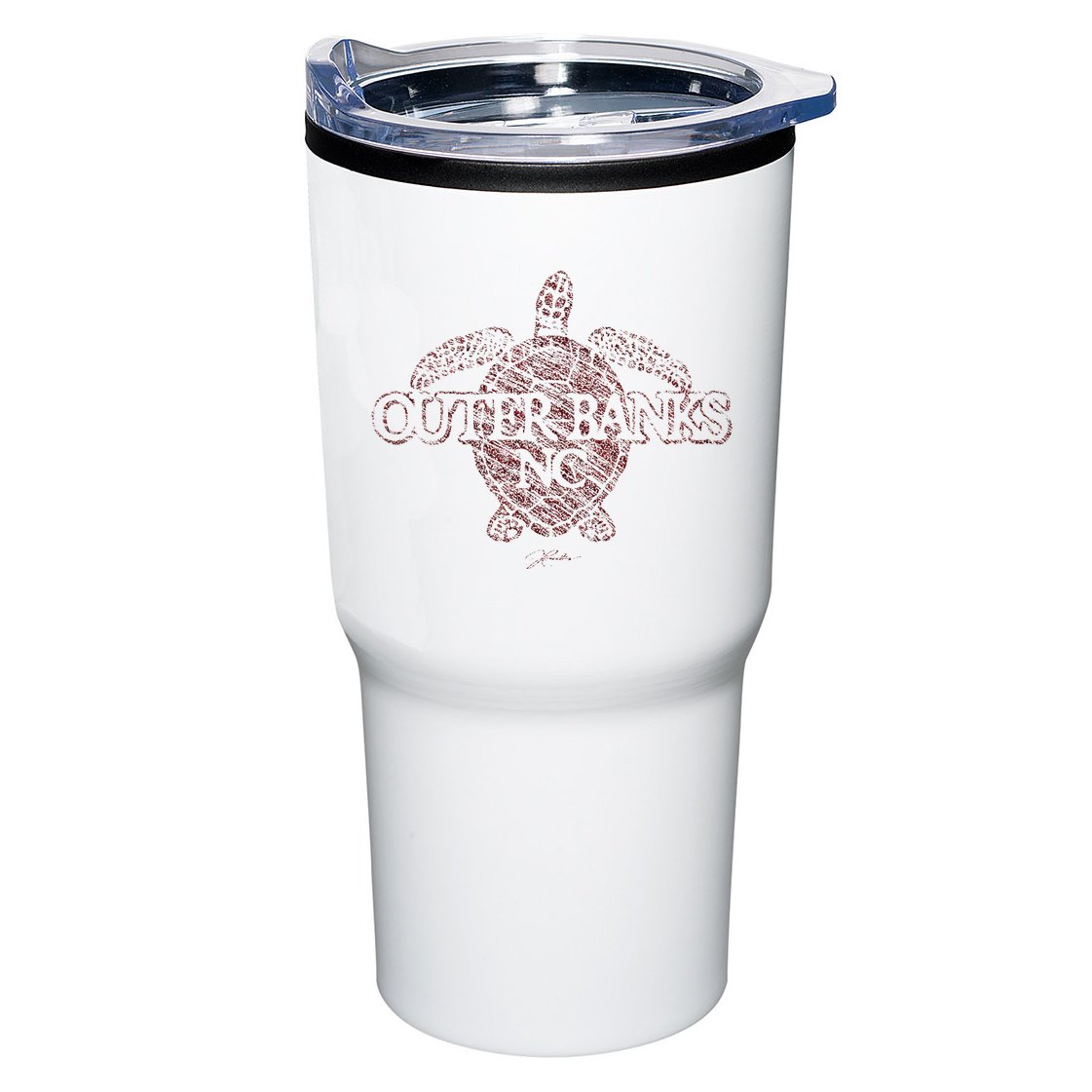 Outer B.A.N.K.S Nc Sea Turtle Tumbler