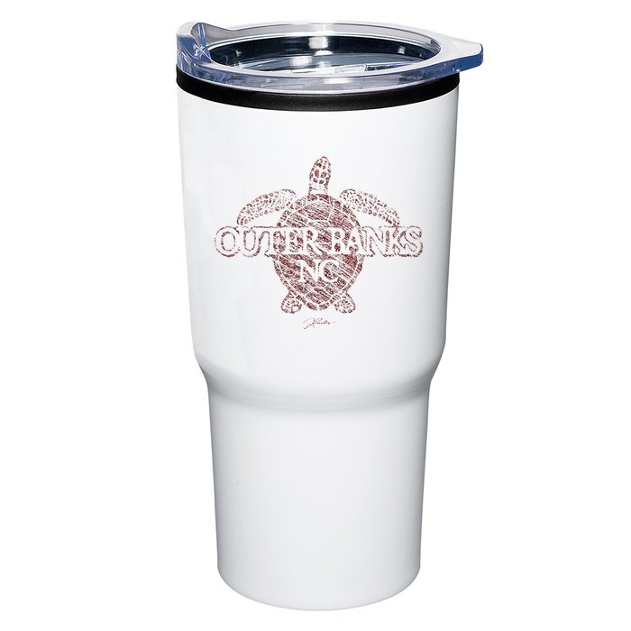 Outer B.A.N.K.S Nc Sea Turtle Tumbler