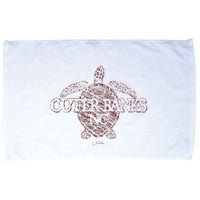 Outer B.A.N.K.S Nc Sea Turtle Microfiber Hand Towel