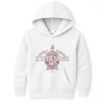 Outer B.A.N.K.S Nc Sea Turtle Kids Hoodie