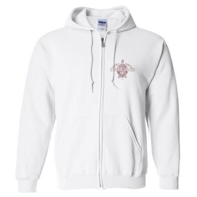 Outer B.A.N.K.S Nc Sea Turtle Full Zip Hoodie
