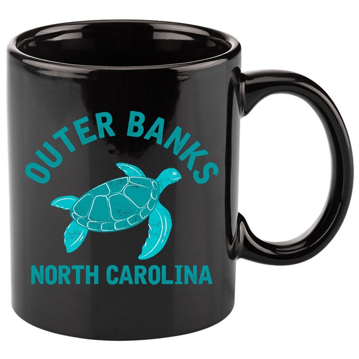 Outer Banks North Carolina NC Beach 11oz C Handle Ceramic Mug