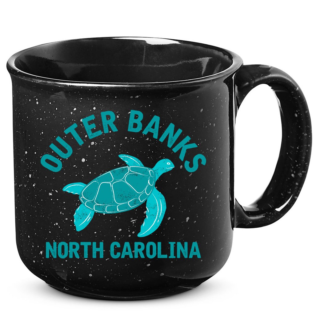 Outer Banks North Carolina NC Beach 15oz Campfire Ceramic Mug